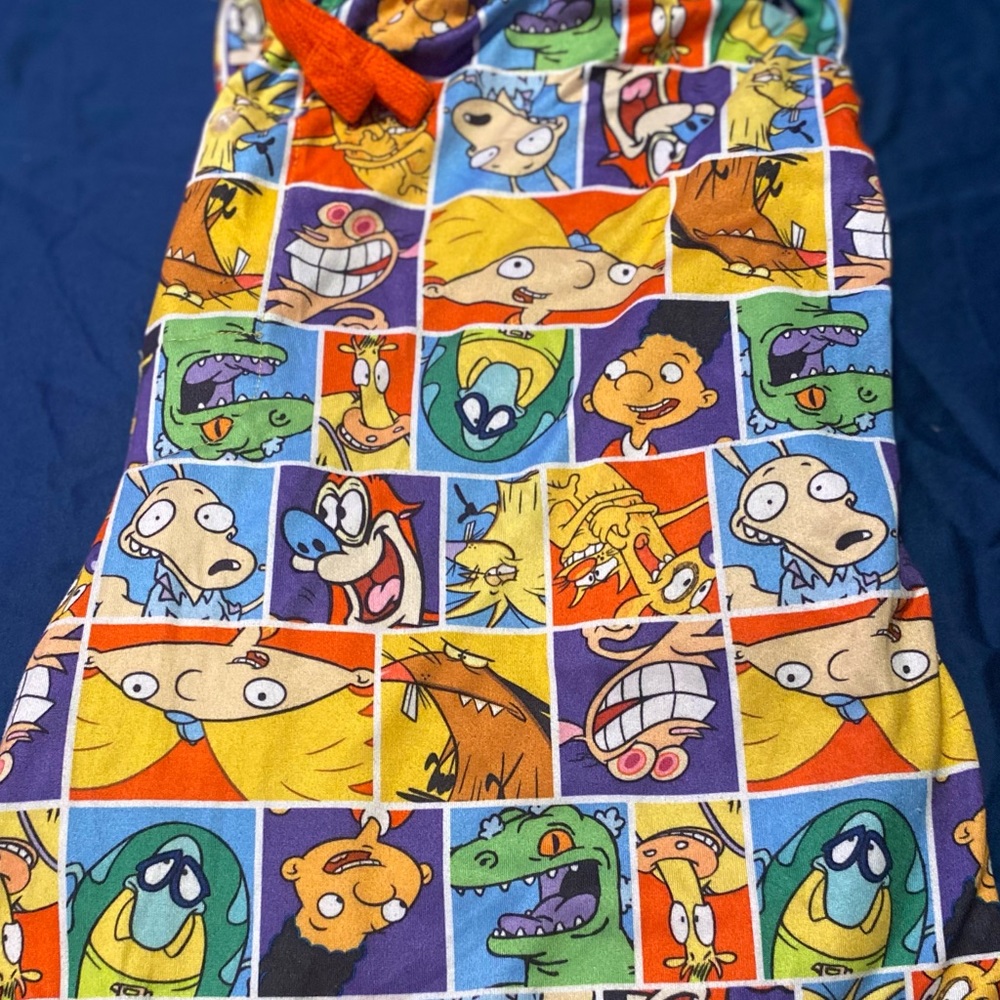 90’s Cartoon Characters Pajama Pants
